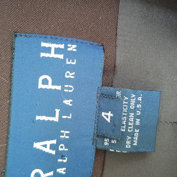 Ralph Ralph Lauren woman brown blazer Size 4. Lined - Picture 2 of 8